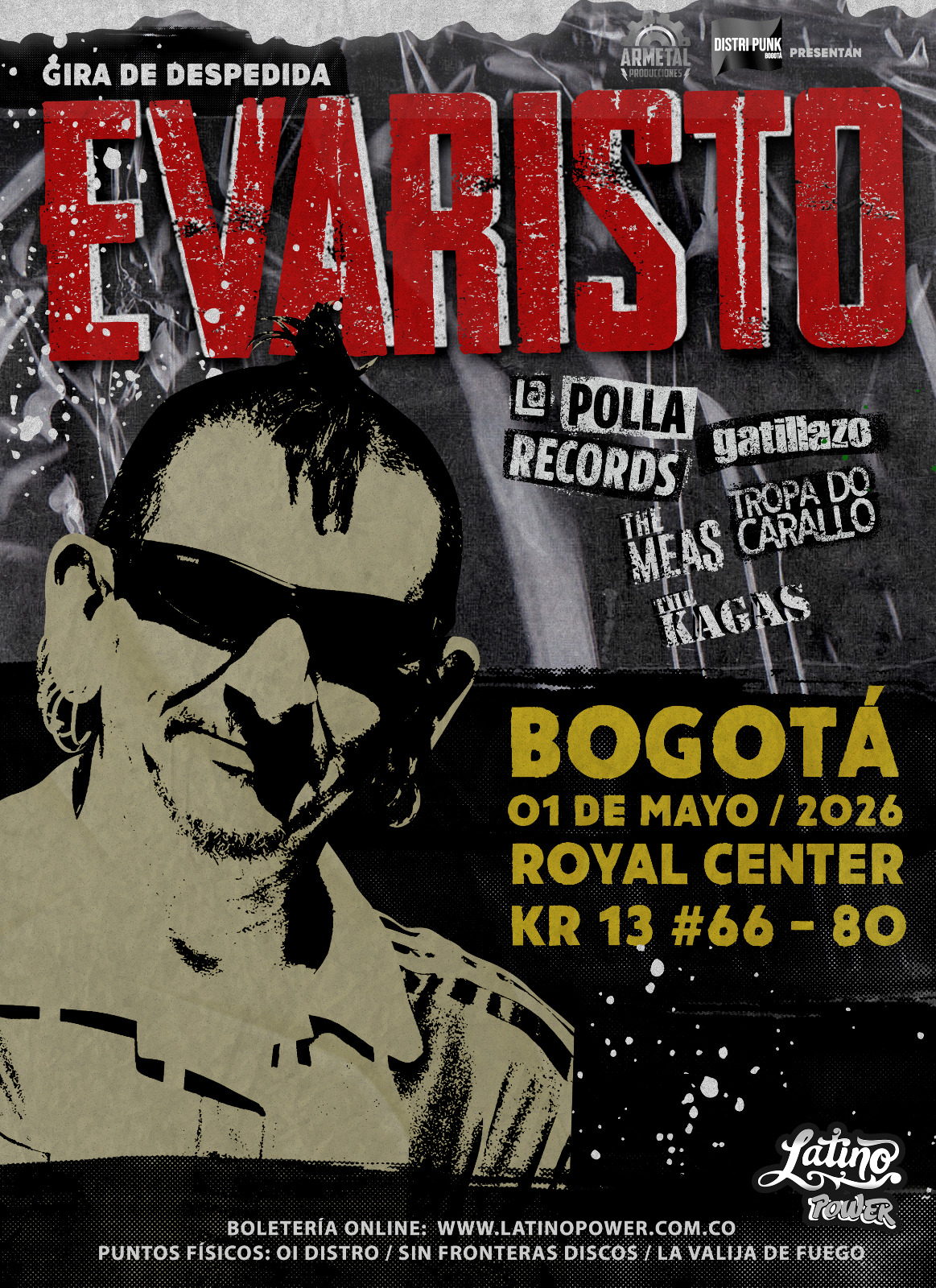 Evaristo Páramos en Bogotá