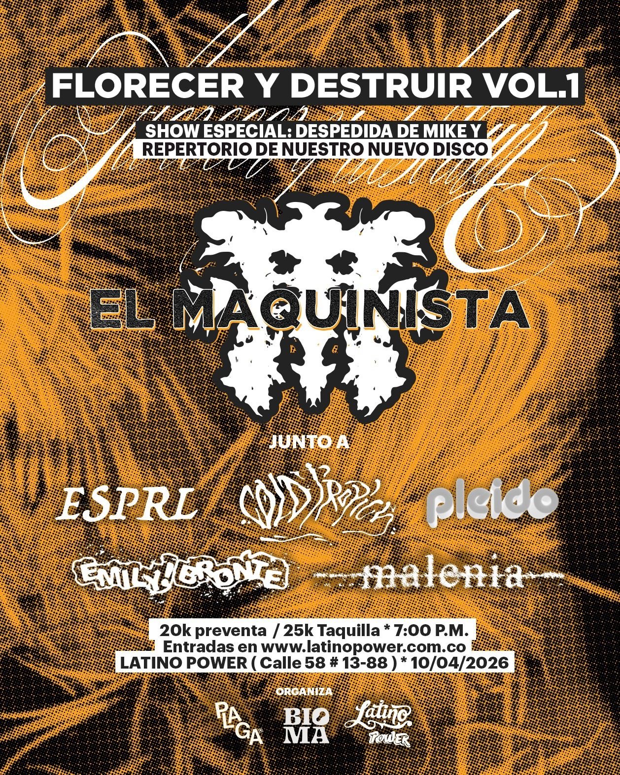 Los Cold trópics/espiral/pleido