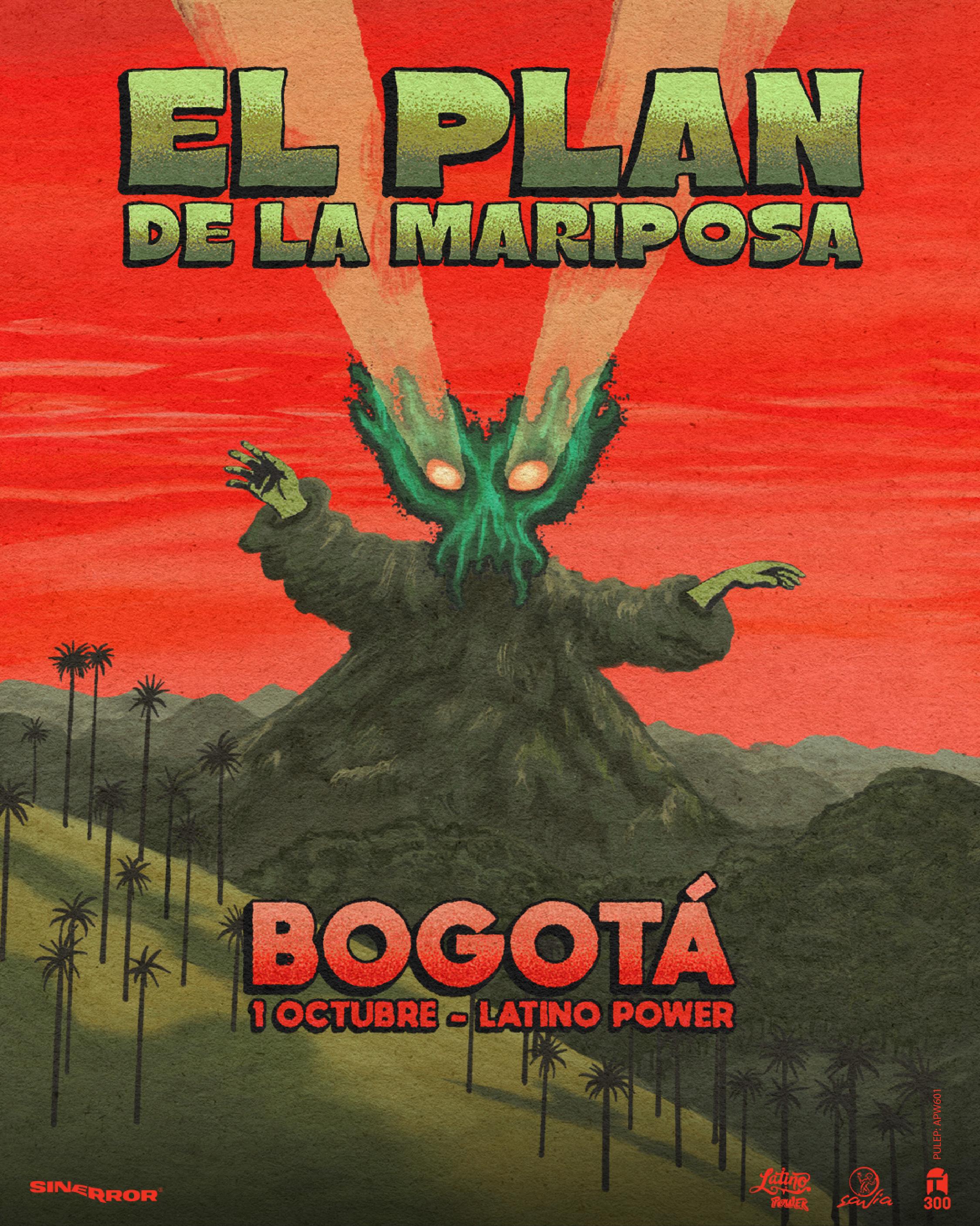 El plan de la mariposa en Bogota