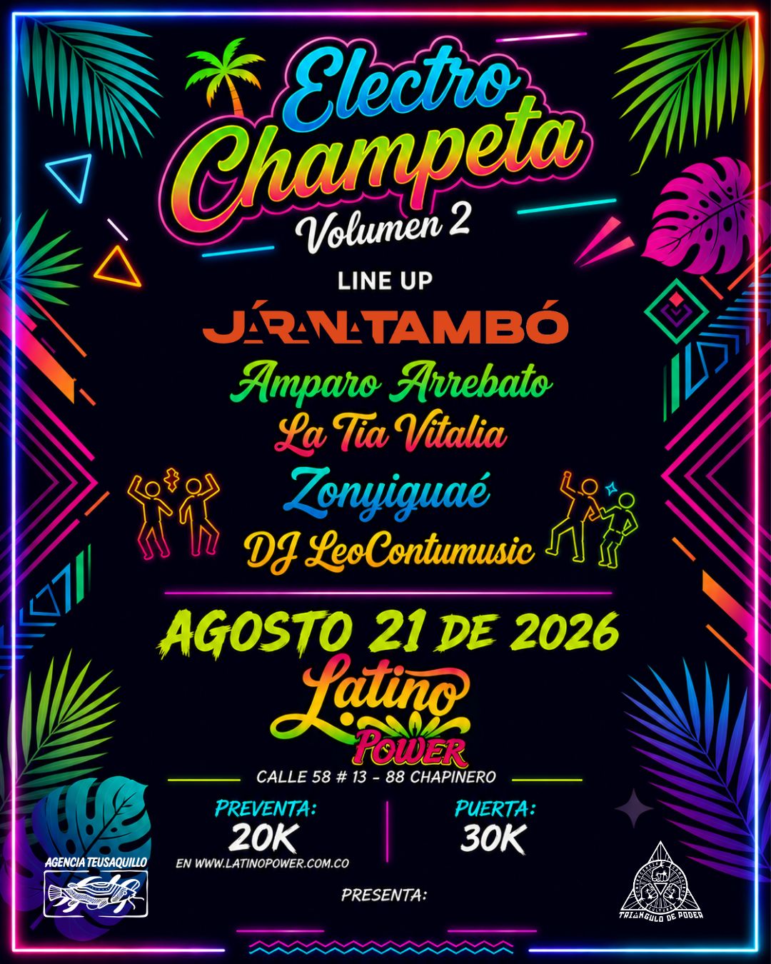 🔥 ELECTRO CHAMPETA VOL. 2 🔥 en Latino Power