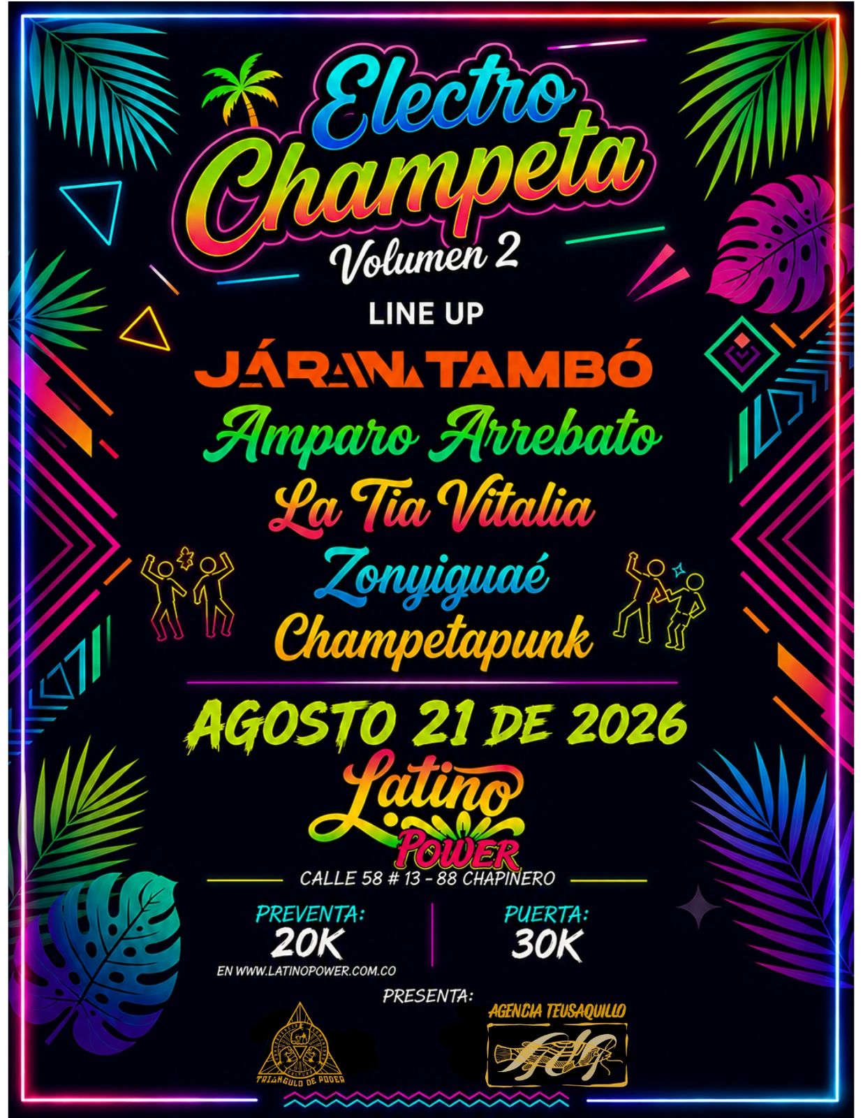 🔥 ELECTRO CHAMPETA VOL. 2 🔥 en Latino Power