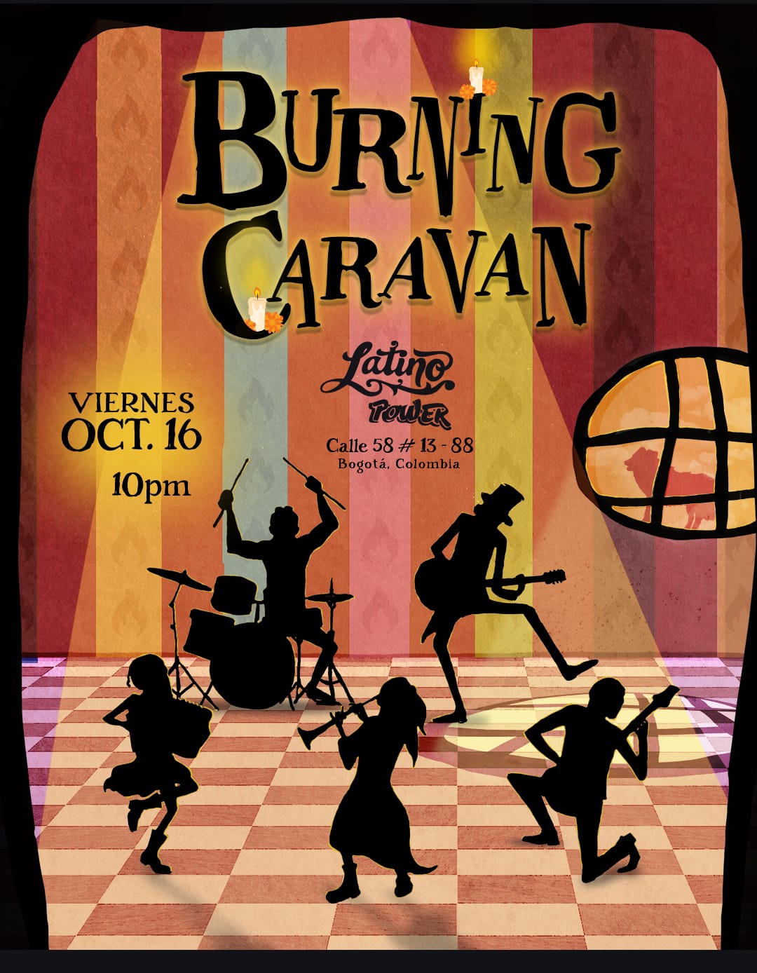 Burning Caravan en latino power