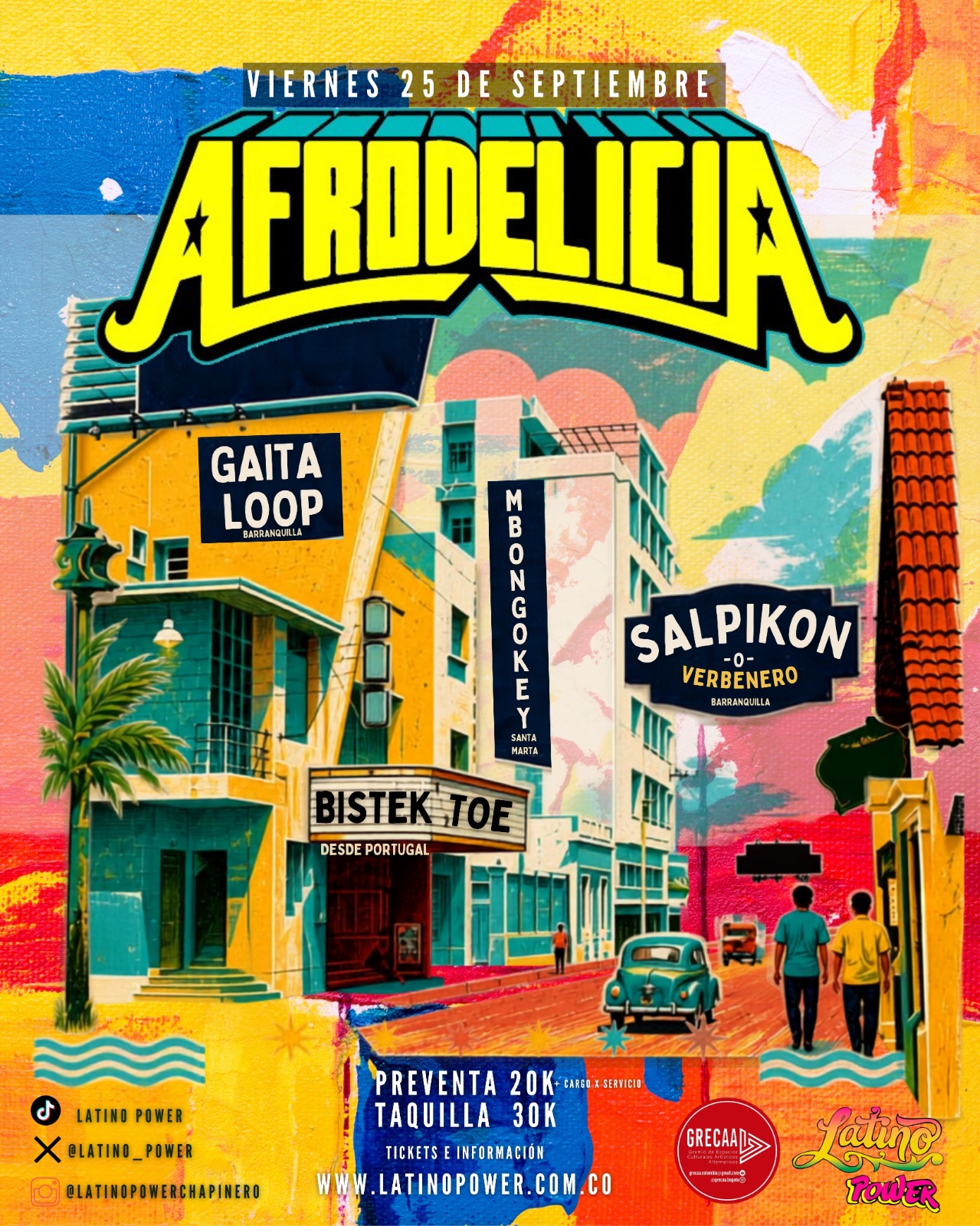 Afrodelicia en Latino Power